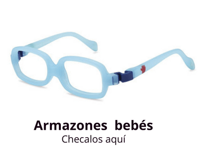 Lentes marca miraflex, nanovista, flexicol,  flexibles solo para bebé y bebés