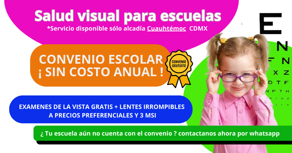 Examenes de la vista gratis para escuelas 
